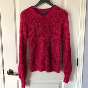 Abercrombie pink wool sweater